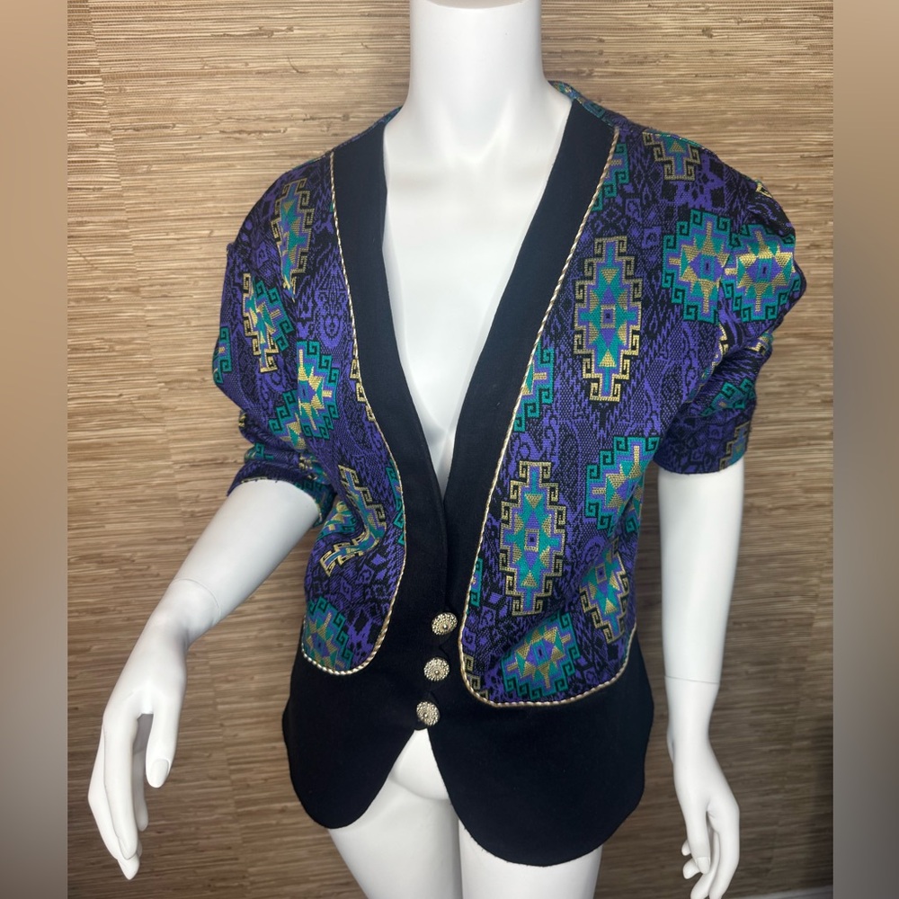 Vintage 3 button Aztec Shirt/Jacket